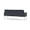 Lesro Mystic Lounge Reception Sofa, Silver, RS Night Sky Back, MD Farro Seat, RS Night Sky Arm Panels ML1601 - alternate 2